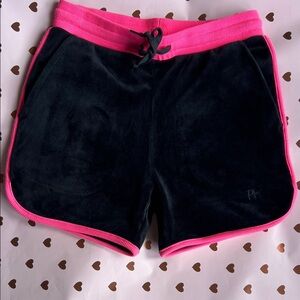 Paris Hilton Pink and Black Shorts NWOT